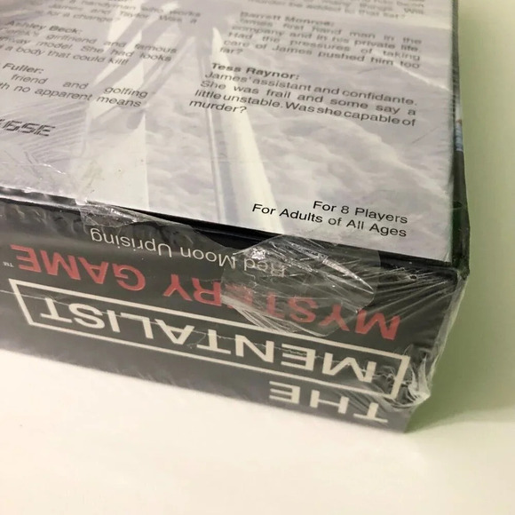 The Mentalist Mystery Game  Red Moon Uprising Party of 8 Game - Picture 7 of 11